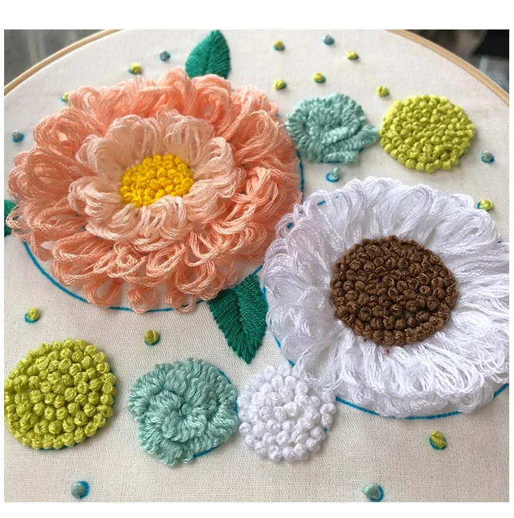 3D Floral Embroidery Starter Kit